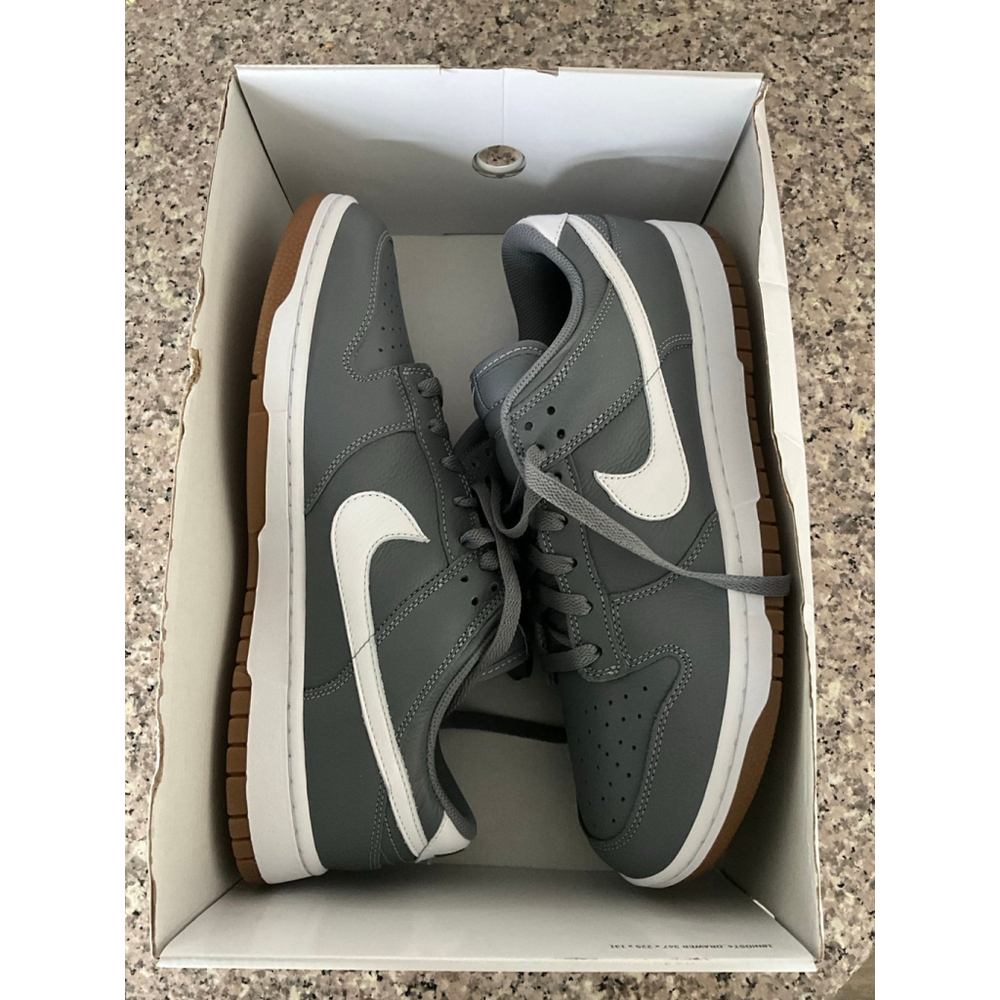 Custom Nike Dunk Low Men's size 12 Gray/White - Picture 7 of 12